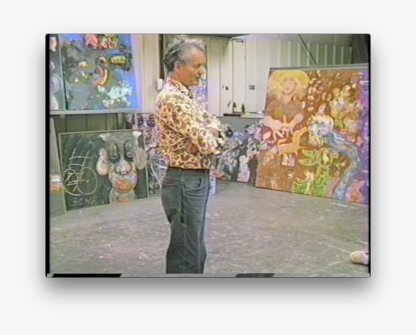 Robert Beauchamp Stands In His Studio Surrounded By - Snapshot, transparent png #9107334