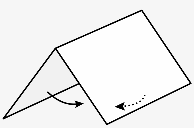 Filemountain Foldsvg Wikimedia Mons Fold Up Bed Fold - Origami Mountain Fold, transparent png #9108008