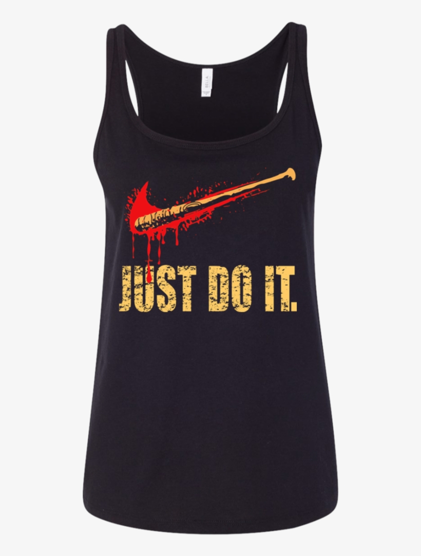 Unbelievable Lucille Just Do It Funny Logo Nike T Shirt - Shirt, transparent png #9108045