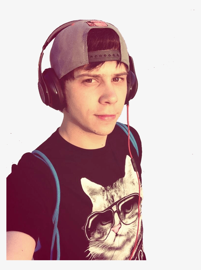 Elrubiusomg Cat Tshirt - Youtubers Españoles Guapos, transparent png #9108095