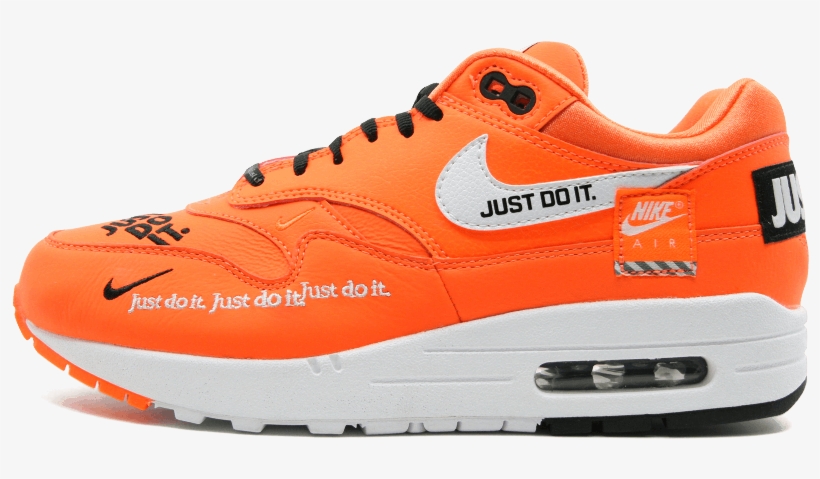 Nike Air Max Just Do It Orange, transparent png #9108206