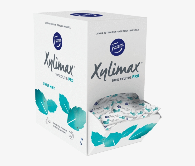 Xylimax Sweet Mint Full Xylitol Chewing Gum 350 X 3 - Fazer, transparent png #9109306