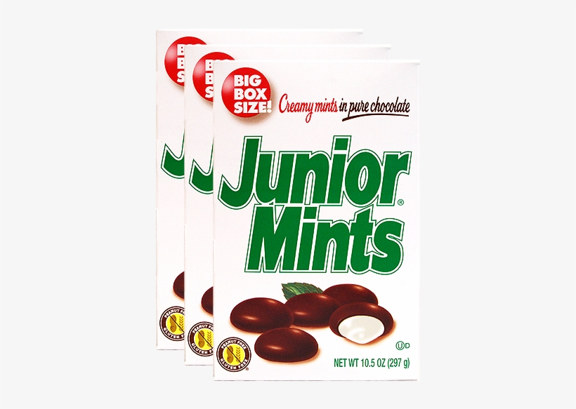 Junior Mints Big Box - 1.6 Oz Junior Mints, transparent png #9109309
