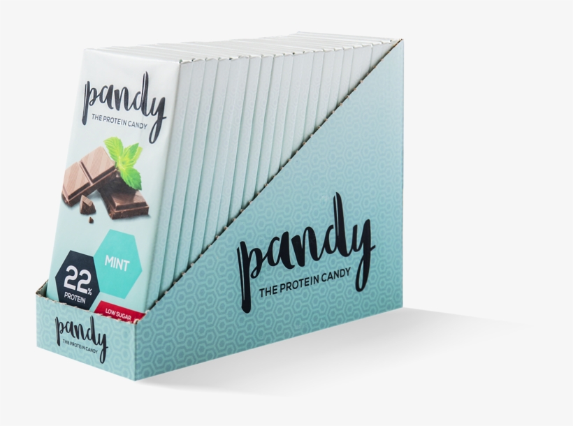 Pandy Protein Mint Crisp - Carton, transparent png #9109344