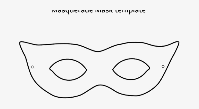 mardi gras mask cut out template