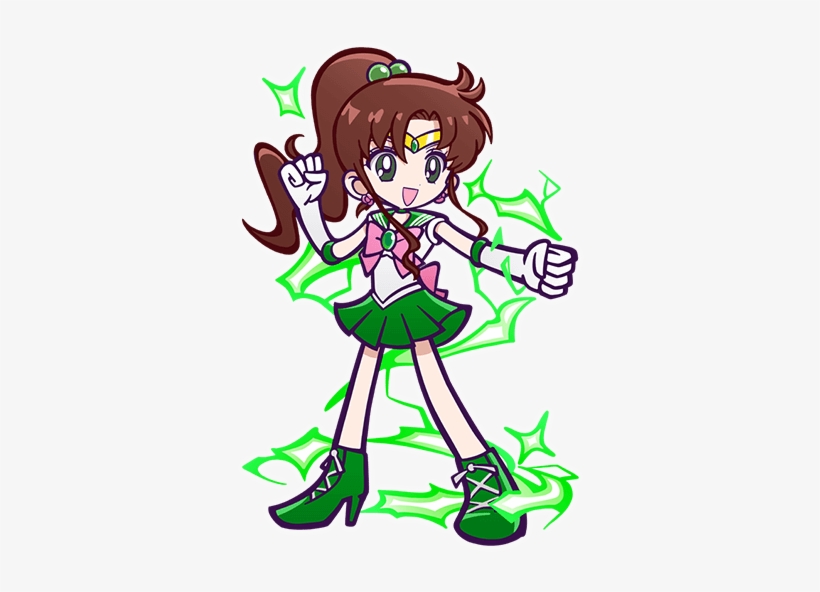 View Fullsize Sailor Jupiter Image - Sailor Senshi, transparent png #9109821