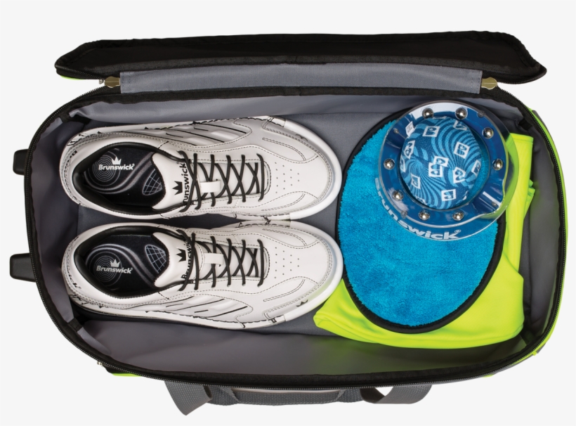 Brunswick Crown Deluxe Double Roller Bowling Bag Shoe - Brunswick Crown Double Roller, transparent png #9110105