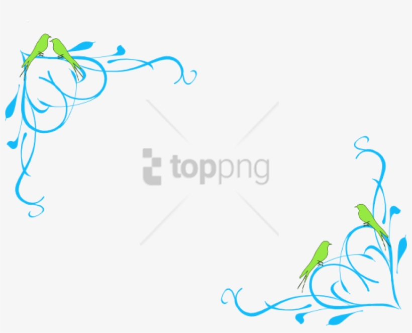 Free Png Download Love Border Designs Png Images Background - Flower Vector Background Png, transparent png #9110176