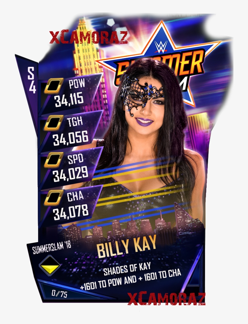 Alexa Bliss Wwe Supercard Card - Flyer, transparent png #9110524