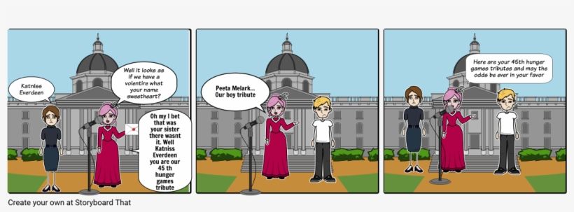 Hunger Games Reping - Cartoon, transparent png #9110672