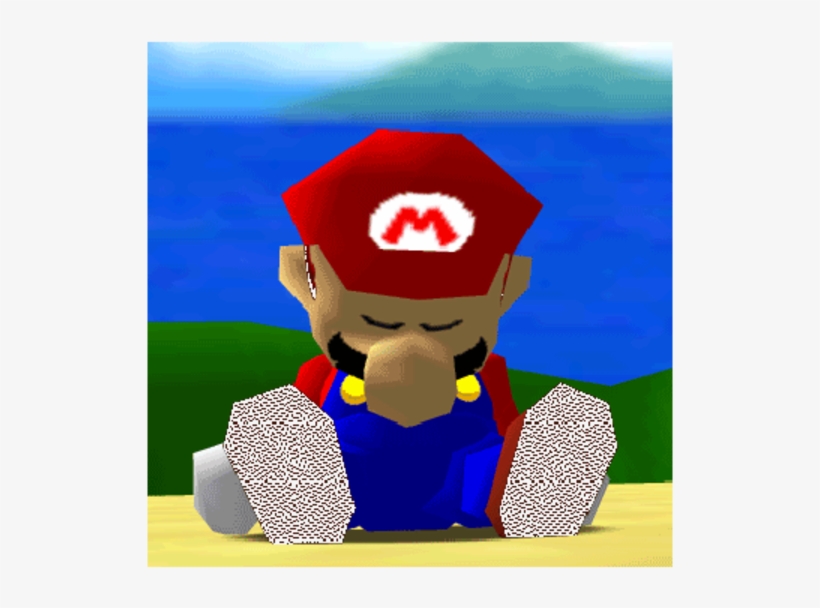 1-sadpandamario - Cartoon, transparent png #9112166