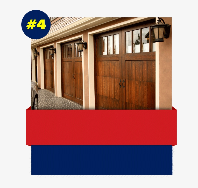 Custom Wood Door - Insulated Garage Door Uk, transparent png #9112442