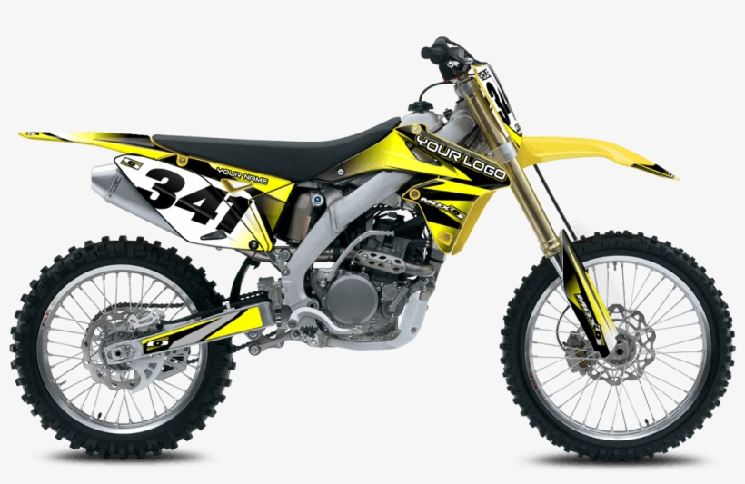 Motocross, Motocross Graphics, Motocross Decals, Motocross - Suzuki Rmz 250 Retro Graphics, transparent png #9112522