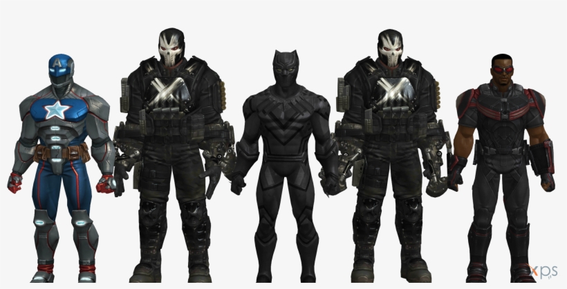 Civil War Coc Pack By Ssingh511 - Action Figure, transparent png #9112926