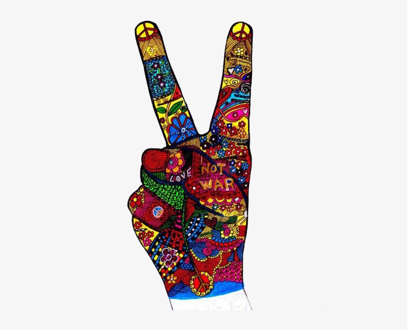 Hippie Peace Love, transparent png #9113024