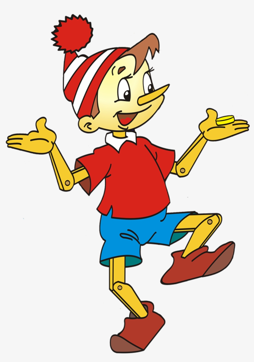 Pinocchio Png - Буратино Png, transparent png #9113769