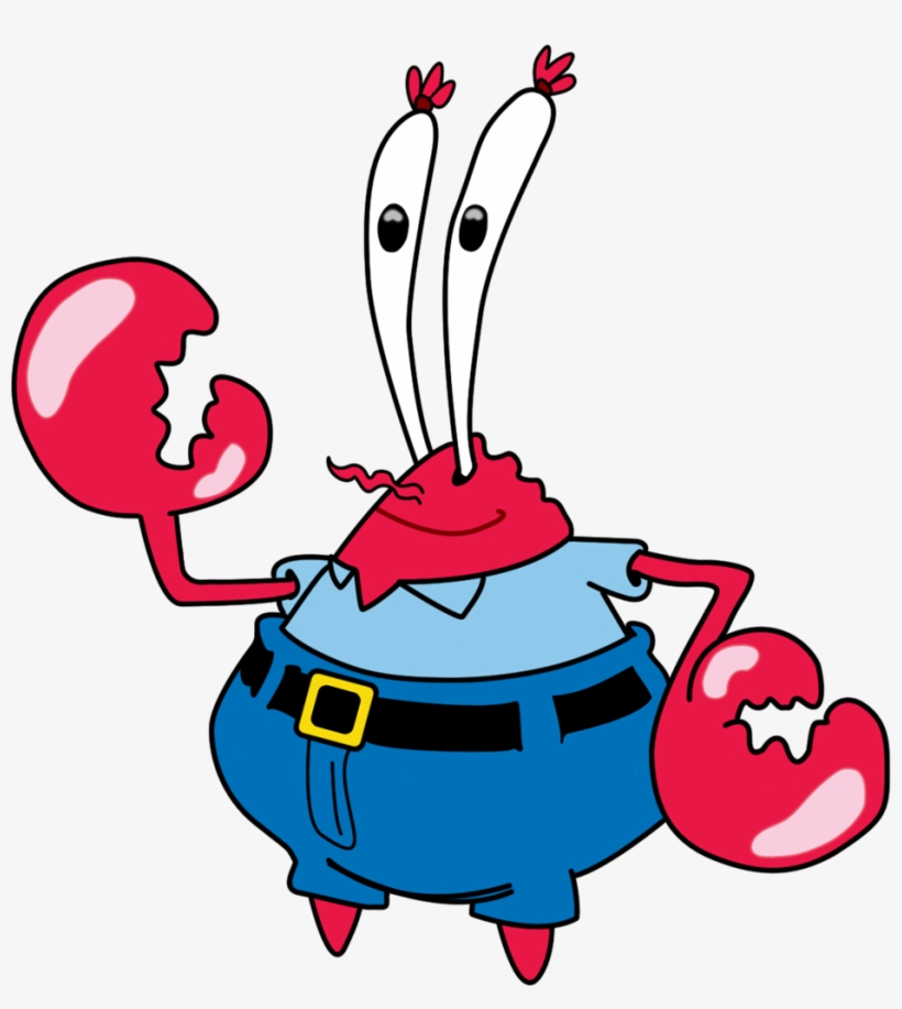Hey, Hey Hey Here's A Few Sponge Bob Clip Arts I've - Spongebob Mr Krabs, transparent png #9114386