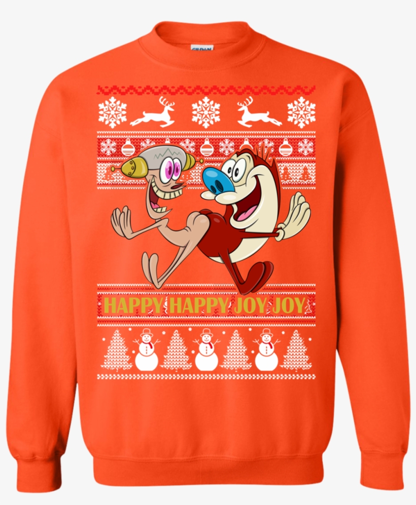 Ren & Stimpy - Ren And Stimpy Xmas, transparent png #9114509