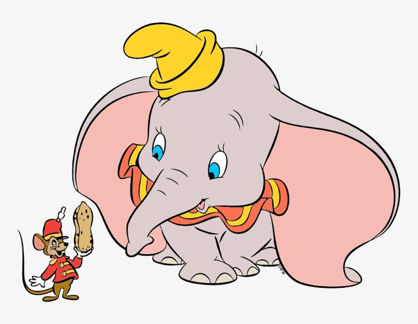 Dumbo Clip Art - Indian Elephant, transparent png #9114638
