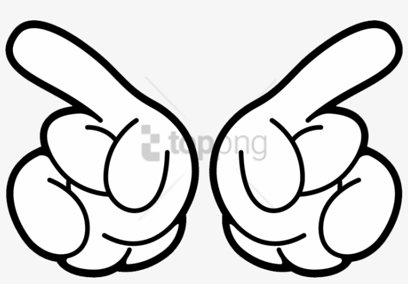 Free Png Download Mickey Mouse Hand Png Images Background - Mickey Mouse Hands Png, transparent png #9114954