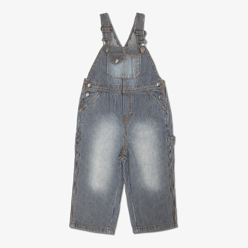 Railroad Denim Overalls - One-piece Garment, transparent png #9115234