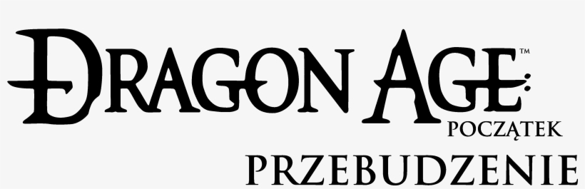 Dragon Age Przebudzenie Logo - Dragon Age Origins, transparent png #9115387