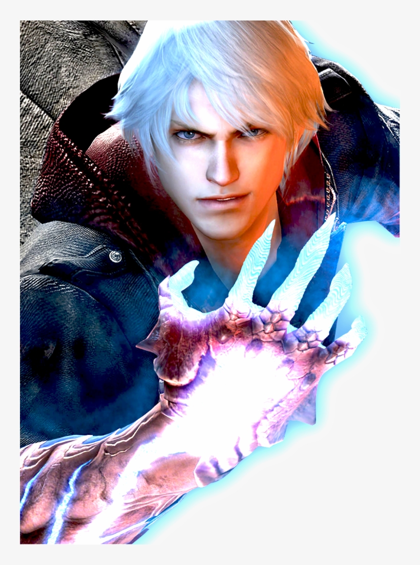 Devil May Cry 4 Dante Devil Trigger Photo - Devil May Cry 4 Dante Hd, transparent png #9115388