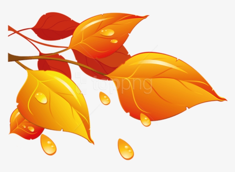 Free Png Download Transparent Autumn Leaves Clipart - Осенние Листья Клипарт, transparent png #9115597