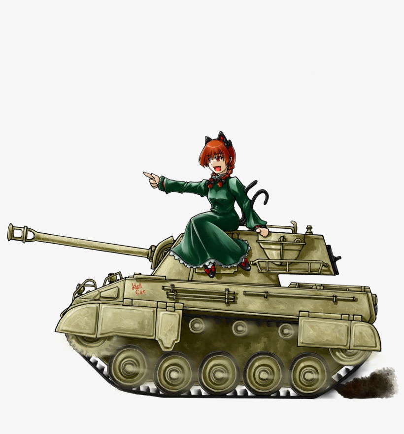 I'm Not Like Other Hellcat Drivers, Keep That In Mind~ - Girls Und Panzer M18 Hellcat, transparent png #9115696