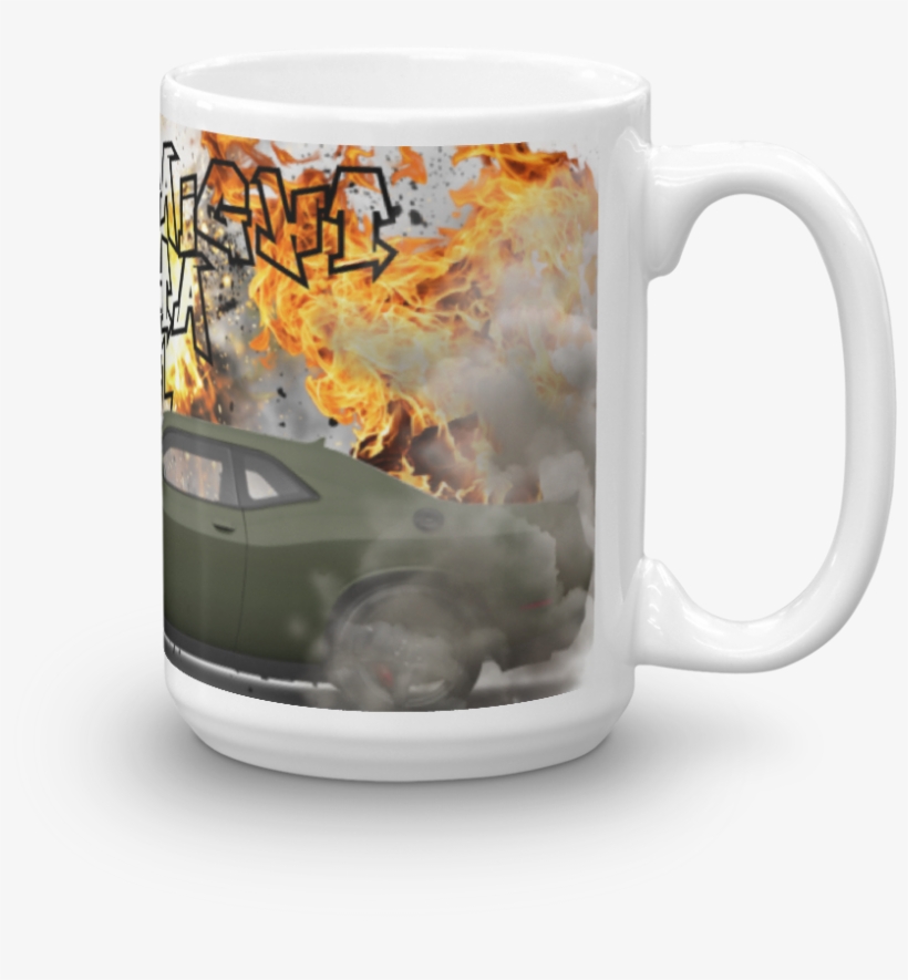 "straight Outta" Hellcat Mug - Mug, transparent png #9115841