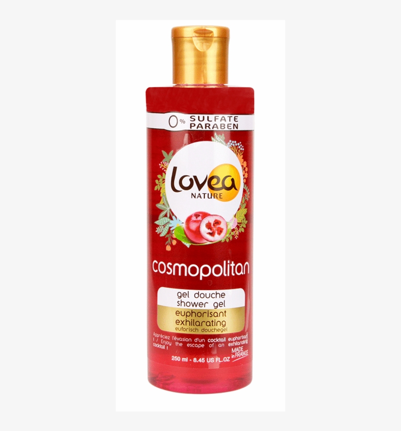 Lovea Cosmopolitan Shower Gel - Shower Gel, transparent png #9115887