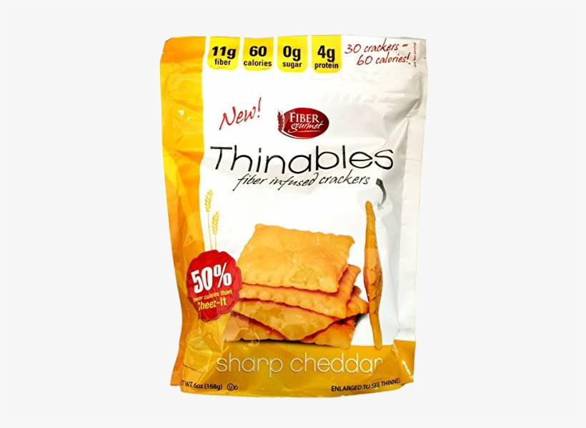 Fiber Gourmet Cheese Crackers, transparent png #9116036
