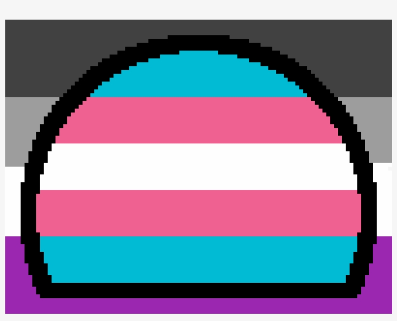 Transgender And Asexual Flag By Skye99 - Bicycle Wheel Transparent Background, transparent png #9116110