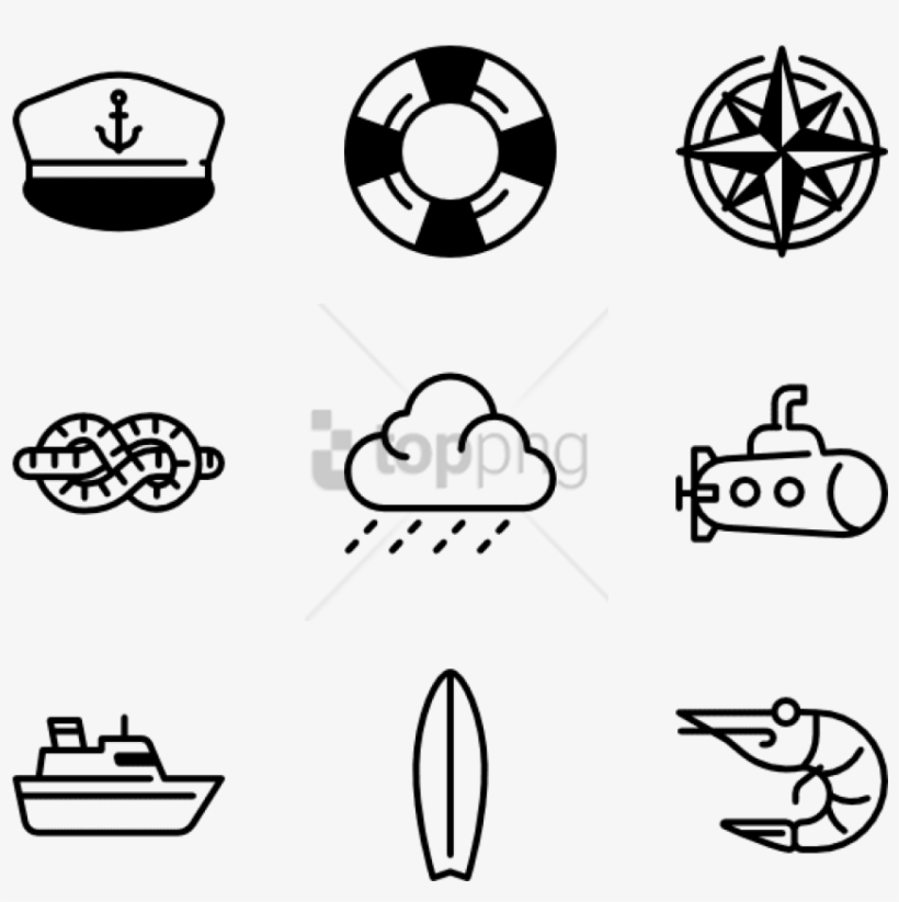 Free Png Nauts 60 Icons - Transparent Nautical Icons, transparent png #9116490
