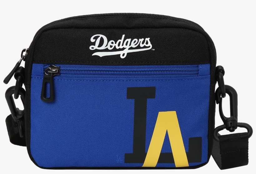 Mlbkids School Bag La Dodgers Major Logo Point Mini - Messenger Bag, transparent png #9116763
