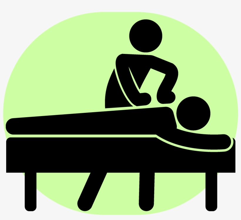 Abstract Clipart Massage Therapist - Sport Massage Clipart, transparent png #9117229