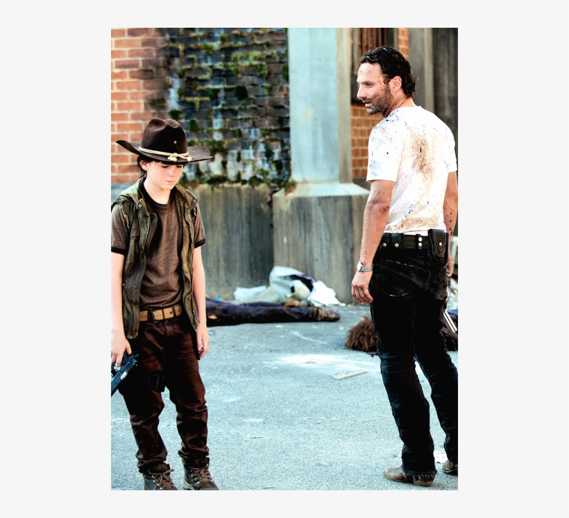 36 Images About I'ma Cry On We Heart It - Walking Dead Carl Glenn Meme, transparent png #9117430
