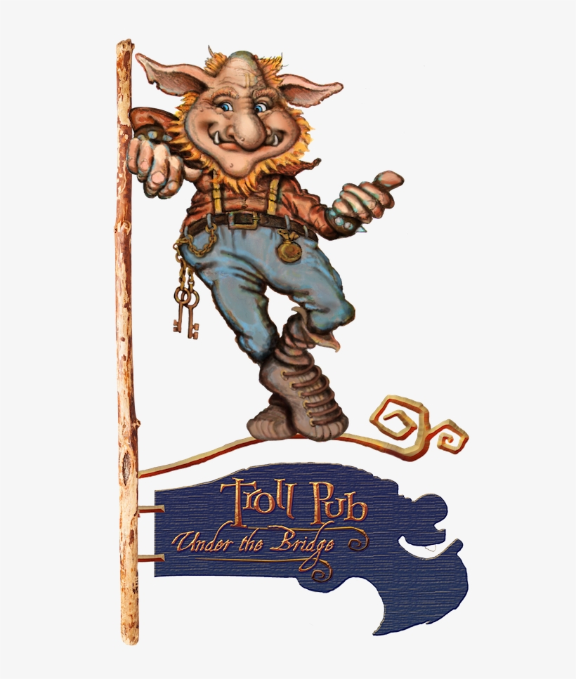 Troll Under Bridge Png, transparent png #9117792