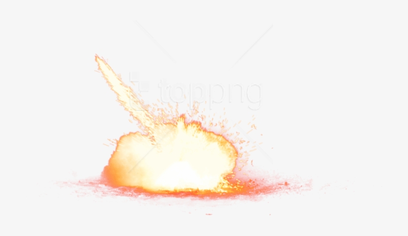 Free Png Big Explosion With Fire And Smoke Png - Night, transparent png #9118281