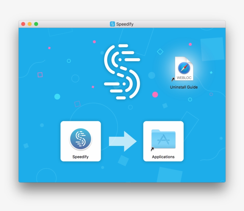 Drag The Speedify Icon To The Applications Folder - Graphic Design, transparent png #9118446