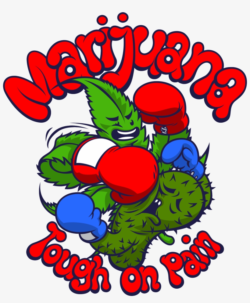 Marijuana Superhero Stoner Art, Cannabis Plant, Weed,, transparent png #9118653