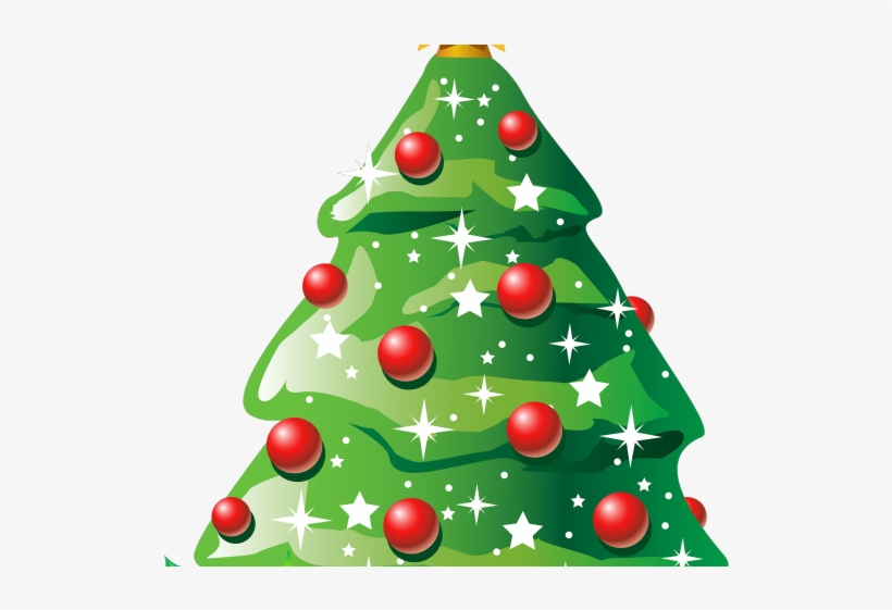 Christmas Gifts Clipart - Cartoon Christmas Tree Png, transparent png #9118953