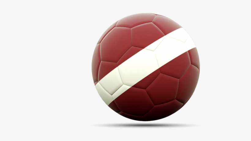 Football Icons Free Download - Latvian Football Ball, transparent png #9119173