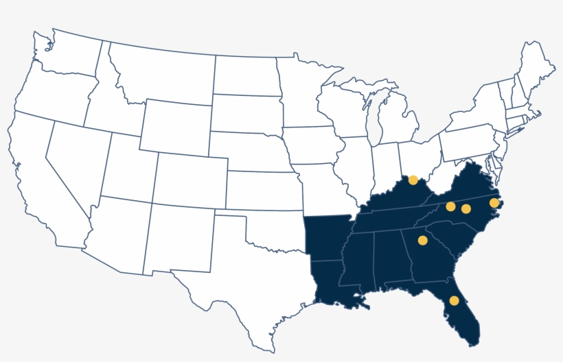 Southeast - Hurricane Michael In Map, transparent png #9119878
