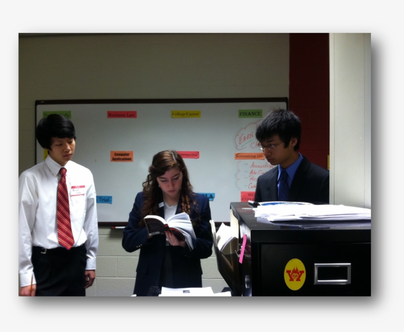 Students Study Before Fbla Competitions - Management, transparent png #9120059