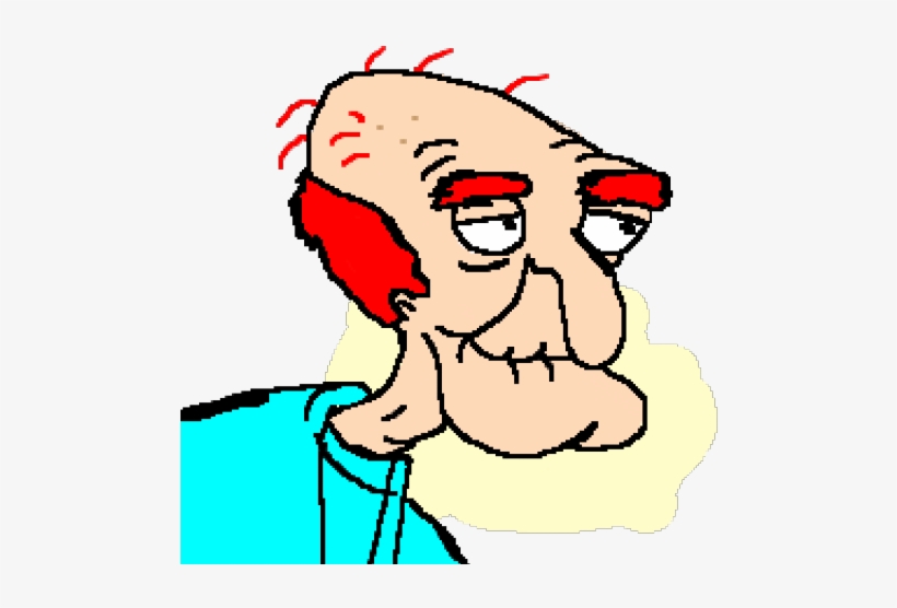 Creepy Old Guy Drawing, transparent png #9120446
