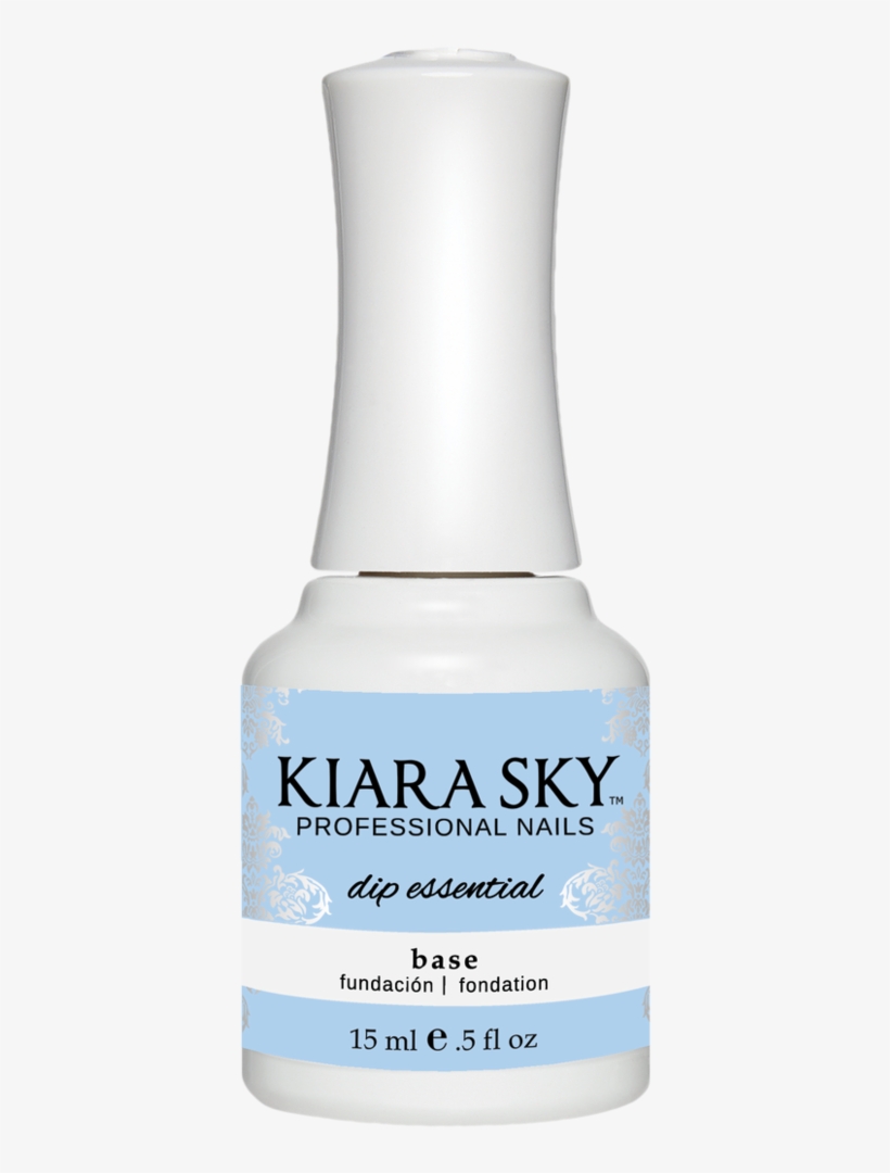 Kiara Sky Dip Powder Base Coat 15ml - Use Kiara Sky Brush Saver, transparent png #9120497