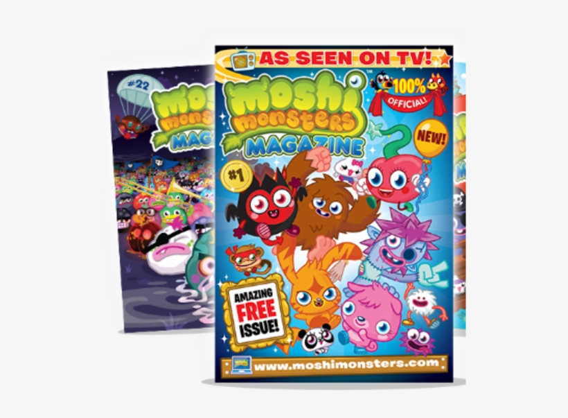 1 Mm Mag Mags - Moshi Monsters Magazine, transparent png #9120586