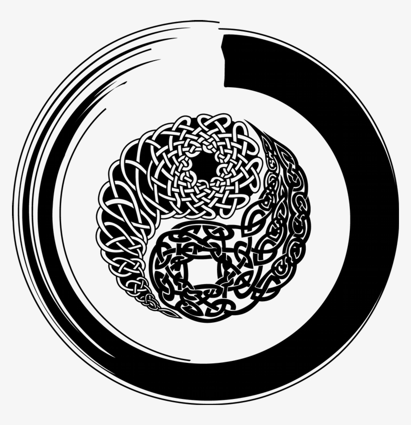 By Enso Acupuncture & Healing Arts - Celtic Knot Yin Yang, transparent png #9120923