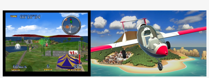 Pilotwings N64 Vs Ultrawings - Aerospace Manufacturer, transparent png #9121312